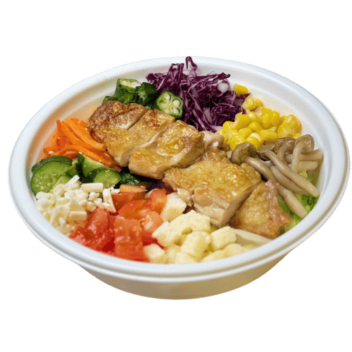 サラダ日和のローストチキンサラダ